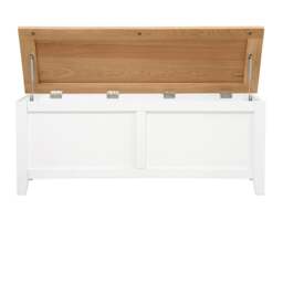 Wide Blanket Box - Chester Pure White - The Cotswold Company - thumbnail 3