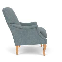 Armchair - Teal marl - Rustic weave - Elsie - The Cotswold Company - thumbnail 3