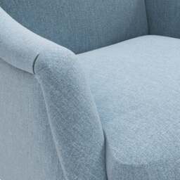 Armchair - Teal marl - Rustic weave - Elsie - The Cotswold Company - thumbnail 4