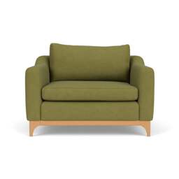 Love Seat - Apple  -  House Linen Mix - Watson - The Cotswold Company - thumbnail 2
