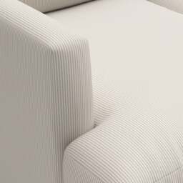Large 2 Seater Sofa - Natural - Broadway Stripe - Jackson - The Cotswold Company - thumbnail 4