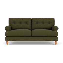 3 Seater Sofa - Forest Green - House Linen Mix - Talbot - The Cotswold Company - thumbnail 2