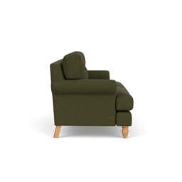 3 Seater Sofa - Forest Green - House Linen Mix - Talbot - The Cotswold Company - thumbnail 3