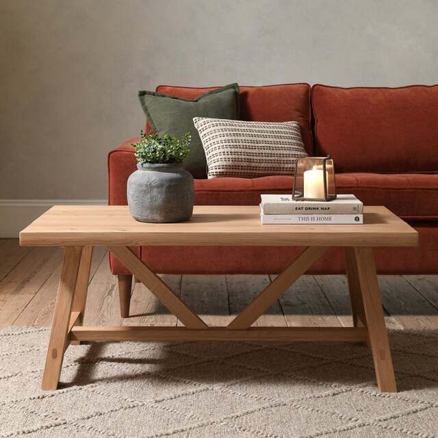 Coffee Table - Hilcot Natural Oak - The Cotswold Company - image 1