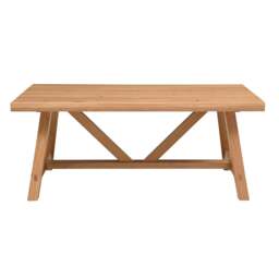 Coffee Table - Hilcot Natural Oak - The Cotswold Company - thumbnail 2