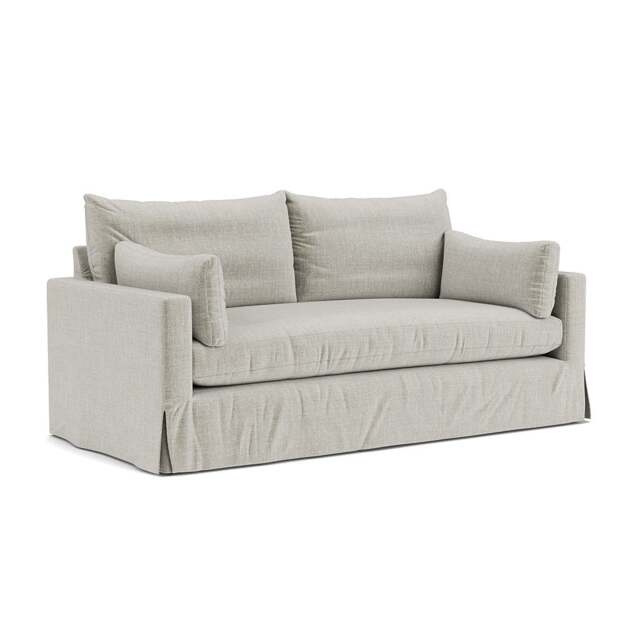 3 Seater Sofa - Grey Mist - Eco Chenille - Ashton - The Cotswold Company - image 1