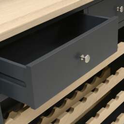 Wine Console - Chester Charcoal - The Cotswold Company - thumbnail 7