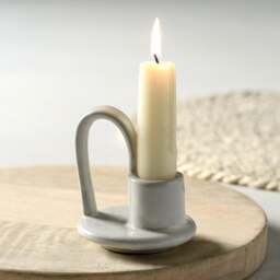 Wee Willy Winky Milk White - Candle Holder - The Cotswold Company - thumbnail 1