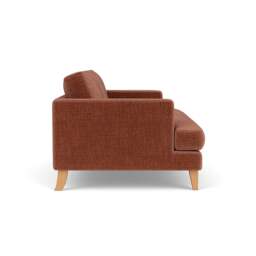 Large 2 Seater Sofa - Cinnamon - Eco Chenille - Jackson - The Cotswold Company - thumbnail 3