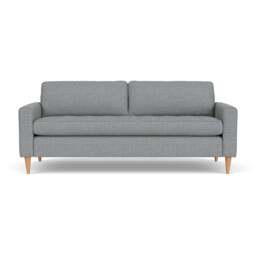 4 Seater Sofa - Navy - Herringbone Weave - Saxon - The Cotswold Company - thumbnail 2