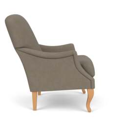 Armchair - Mid Grey - House Linen Mix - Elsie - The Cotswold Company - thumbnail 3