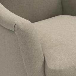 Armchair - Mid Grey - House Linen Mix - Elsie - The Cotswold Company - thumbnail 4