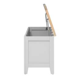 Wide Blanket Box - Chester Dove Grey - The Cotswold Company - thumbnail 5