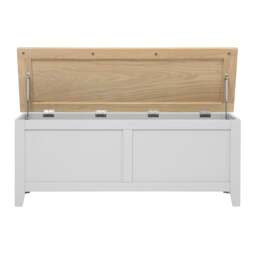 Wide Blanket Box - Chester Dove Grey - The Cotswold Company - thumbnail 3
