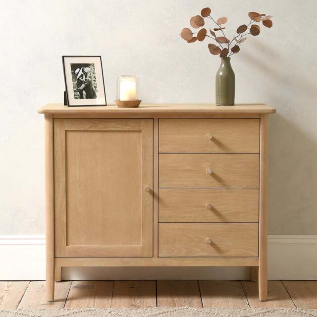 Berkeley Nordic Oak Small Sideboard - The Cotswold Company - image 1