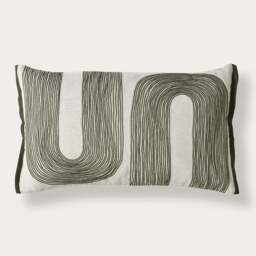 Cushion 30x50cm - Lyneham Green - The Cotswold Company