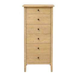 Vanity Tallboy - Berkeley Nordic Oak - The Cotswold Company - thumbnail 7