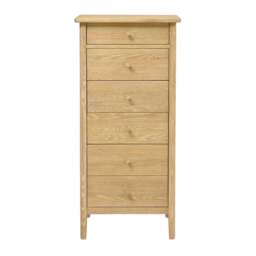 Vanity Tallboy - Berkeley Nordic Oak - The Cotswold Company - thumbnail 5