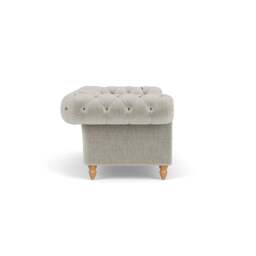 Large 2 Seater Sofa - Grey Mist - Eco Chenille - Harris Chesterfield - The Cotswold Company - thumbnail 3
