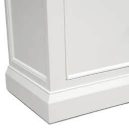 Stow Warm White Large Bookcase with Drawers - The Cotswold Company - thumbnail 6