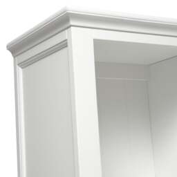 Stow Warm White Large Bookcase with Drawers - The Cotswold Company - thumbnail 4