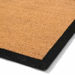 Coir Doormat - Charcoal Border 60x90cm - Home Accessories - The Cotswold Company - thumbnail 2