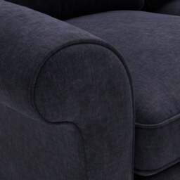 Armchair - Ink - Eco Chenille - Hurley - The Cotswold Company - thumbnail 4