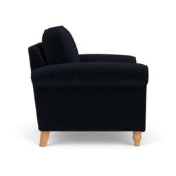 Armchair - Ink - Eco Chenille - Hurley - The Cotswold Company - thumbnail 3