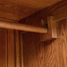 Double Wardrobe - Winchcombe Dark Oak - The Cotswold Company - thumbnail 7