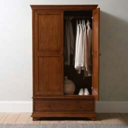 Double Wardrobe - Winchcombe Dark Oak - The Cotswold Company