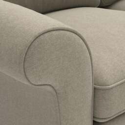Armchair - Mid Grey - House Linen Mix - Hurley - The Cotswold Company - thumbnail 4