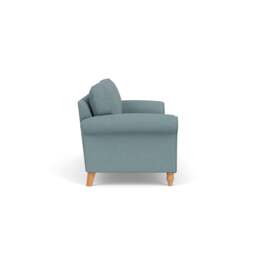 4 Seater Sofa - Sky Blue - House Linen Mix - Hurley - The Cotswold Company - thumbnail 3