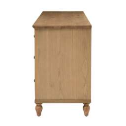 8 Drawer Wide Chest - Elkstone Mellow Oak - The Cotswold Company - thumbnail 3