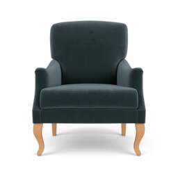 Armchair - Night Sky - Matt Velvet - Elsie - The Cotswold Company - thumbnail 2