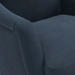 Armchair - Night Sky - Matt Velvet - Elsie - The Cotswold Company - thumbnail 4