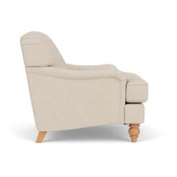 Armchair - Lily White - House Linen Mix - Ashbee - The Cotswold Company - thumbnail 3