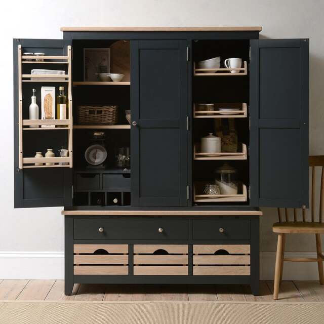 Triple Larder - Chester Charcoal - The Cotswold Company - image 1