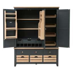 Triple Larder - Chester Charcoal - The Cotswold Company - thumbnail 7