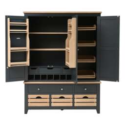 Triple Larder - Chester Charcoal - The Cotswold Company - thumbnail 5