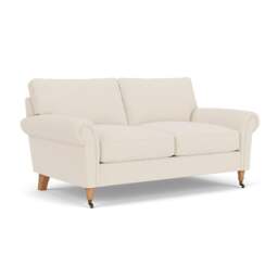 Large 2 Seater Sofa - Cream - House Weave - Osbourne - The Cotswold Company