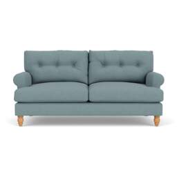 3 Seater Sofa - Sky Blue - House Linen Mix - Talbot - The Cotswold Company - thumbnail 2