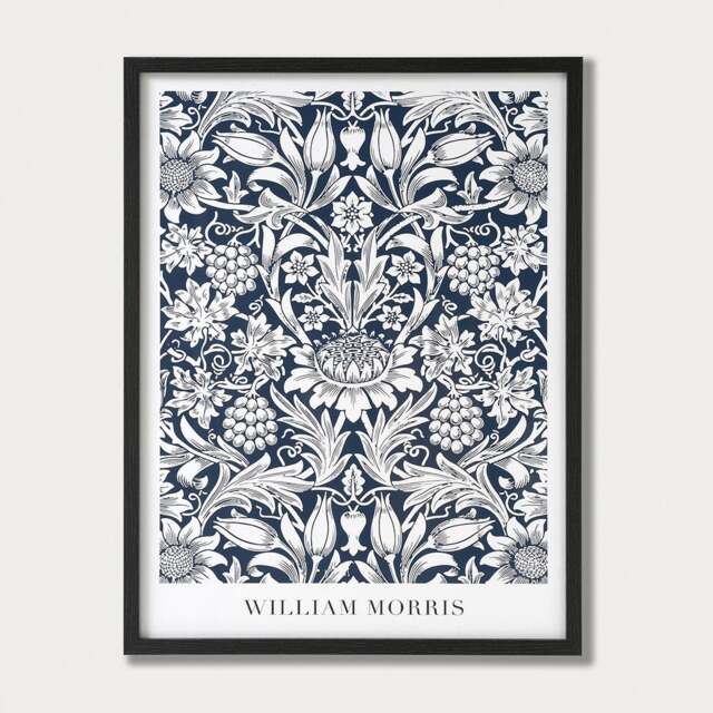 Textiles Exhibition Poster, William Morris - Wall Art - The Cotswold Company - image 1