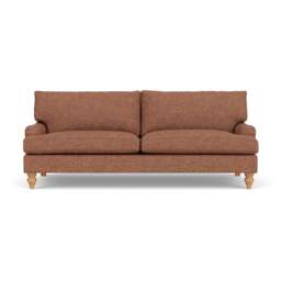 4 Seater Sofa - Brick Marl - Aquaclean Oxford - Morris - The Cotswold Company - thumbnail 2