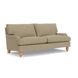 3 Seater Sofa - Green Marl - House Weave - Morris - The Cotswold Company