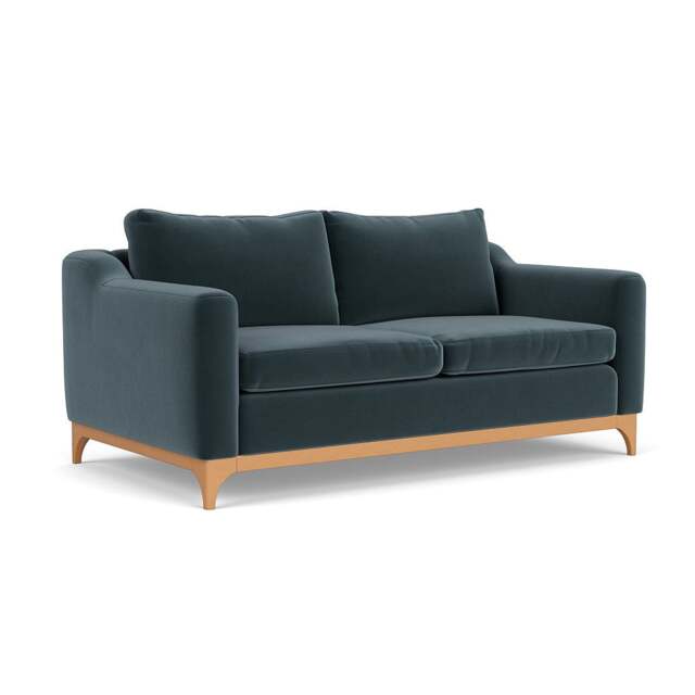 3 Seater Sofa - Night Sky - Matt Velvet - Watson - The Cotswold Company - image 1