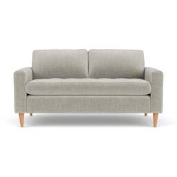 Large 2 Seater Sofa - Grey Mist - Eco Chenille - Saxon - The Cotswold Company - thumbnail 2