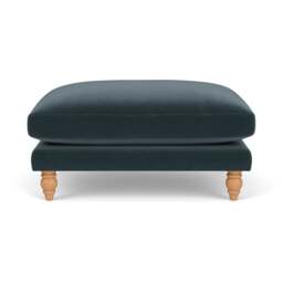Foot Stool - Night Sky - Matt Velvet - Emily - The Cotswold Company - thumbnail 2