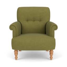 Harriet Armchair - Apple - House Linen Mix - The Cotswold Company - thumbnail 2