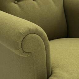 Harriet Armchair - Apple - House Linen Mix - The Cotswold Company - thumbnail 4