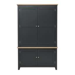 Hideaway Home Office - Chester Charcoal - The Cotswold Company - thumbnail 6